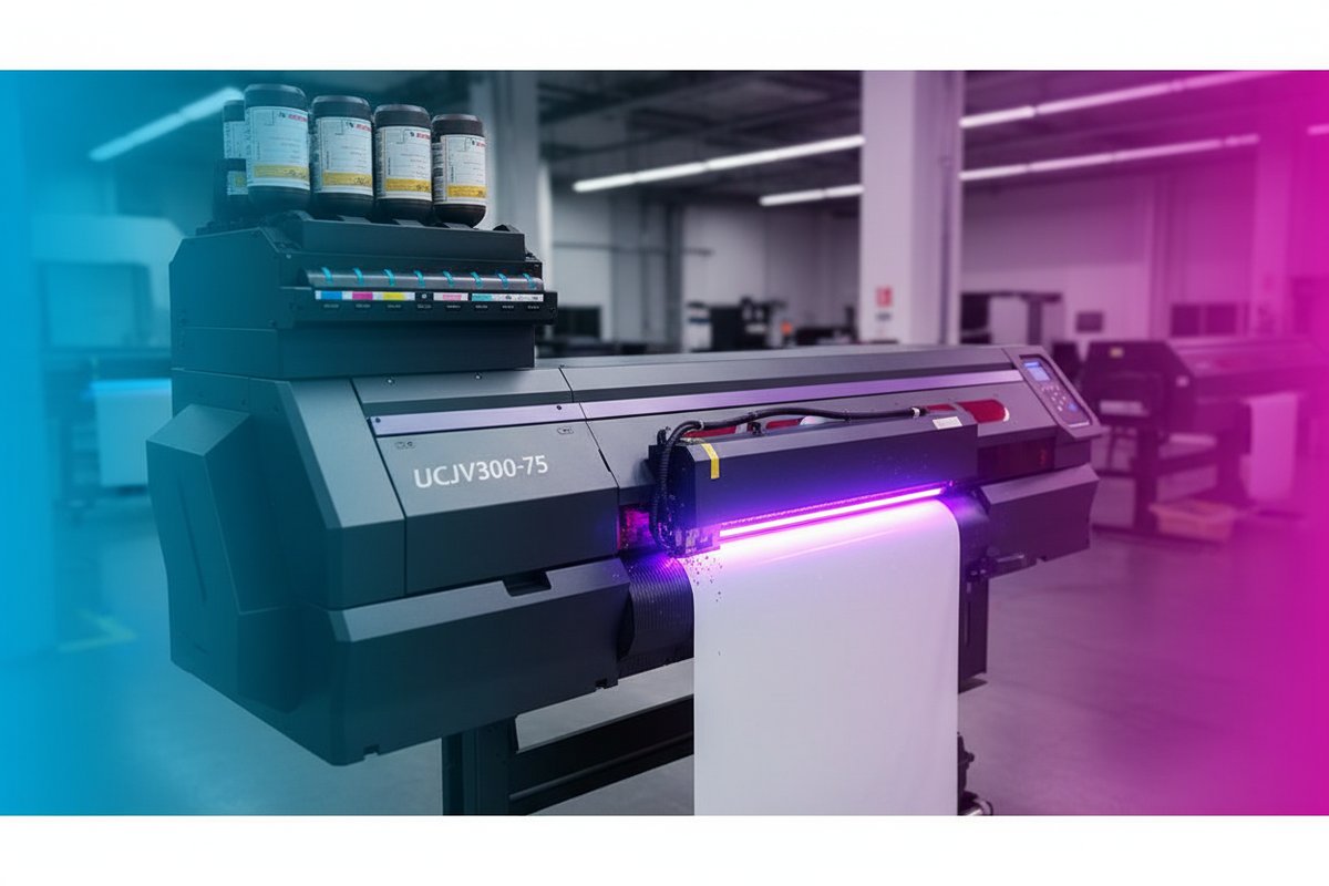 Tecnologia de impressão UV LED em ação