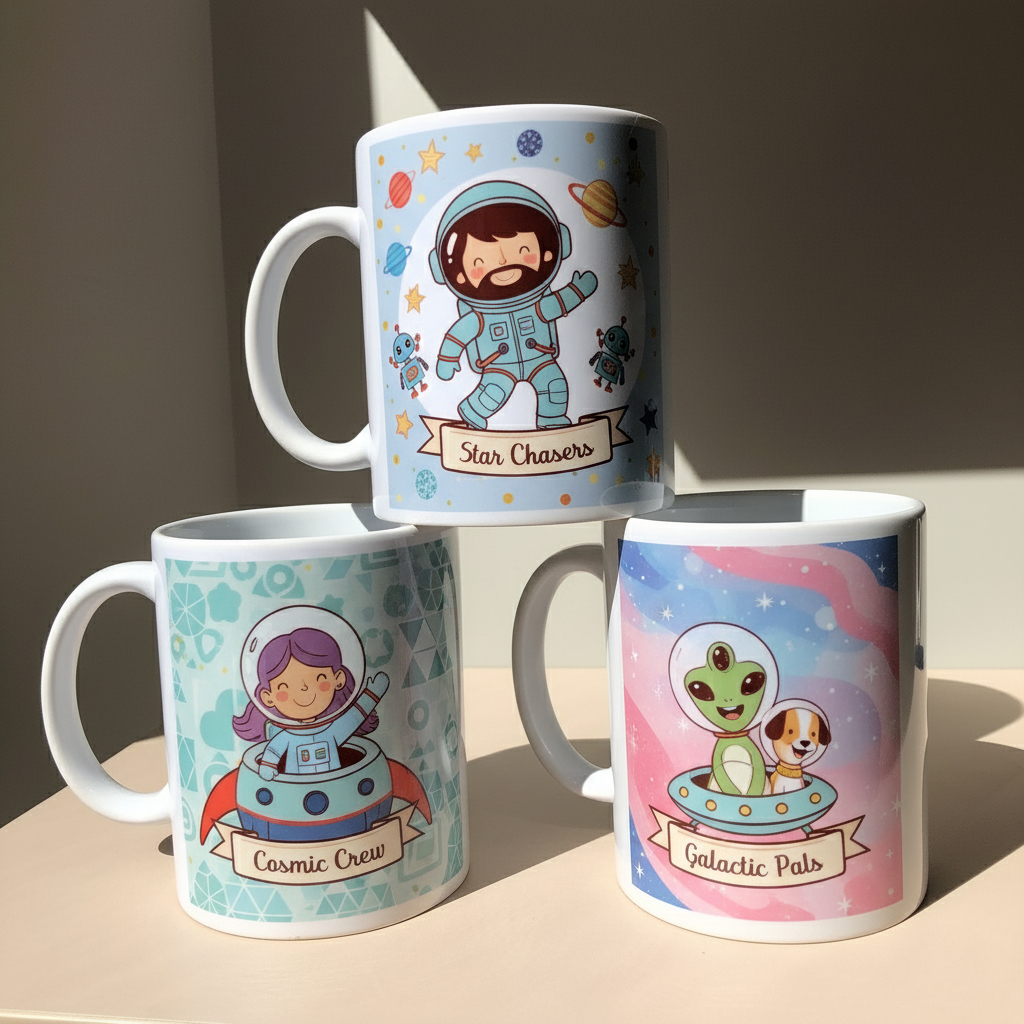 Canecas de porcelana