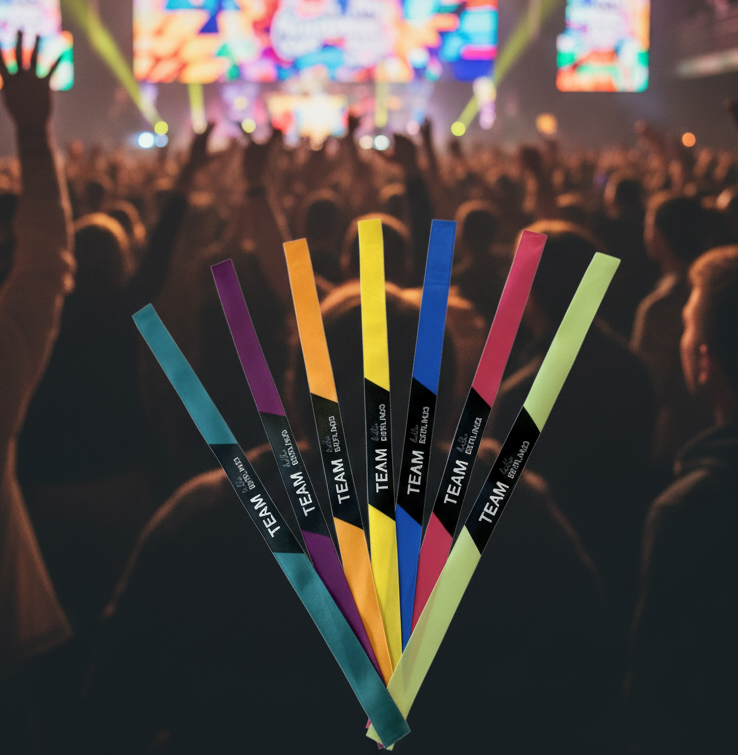Pulseiras para eventos