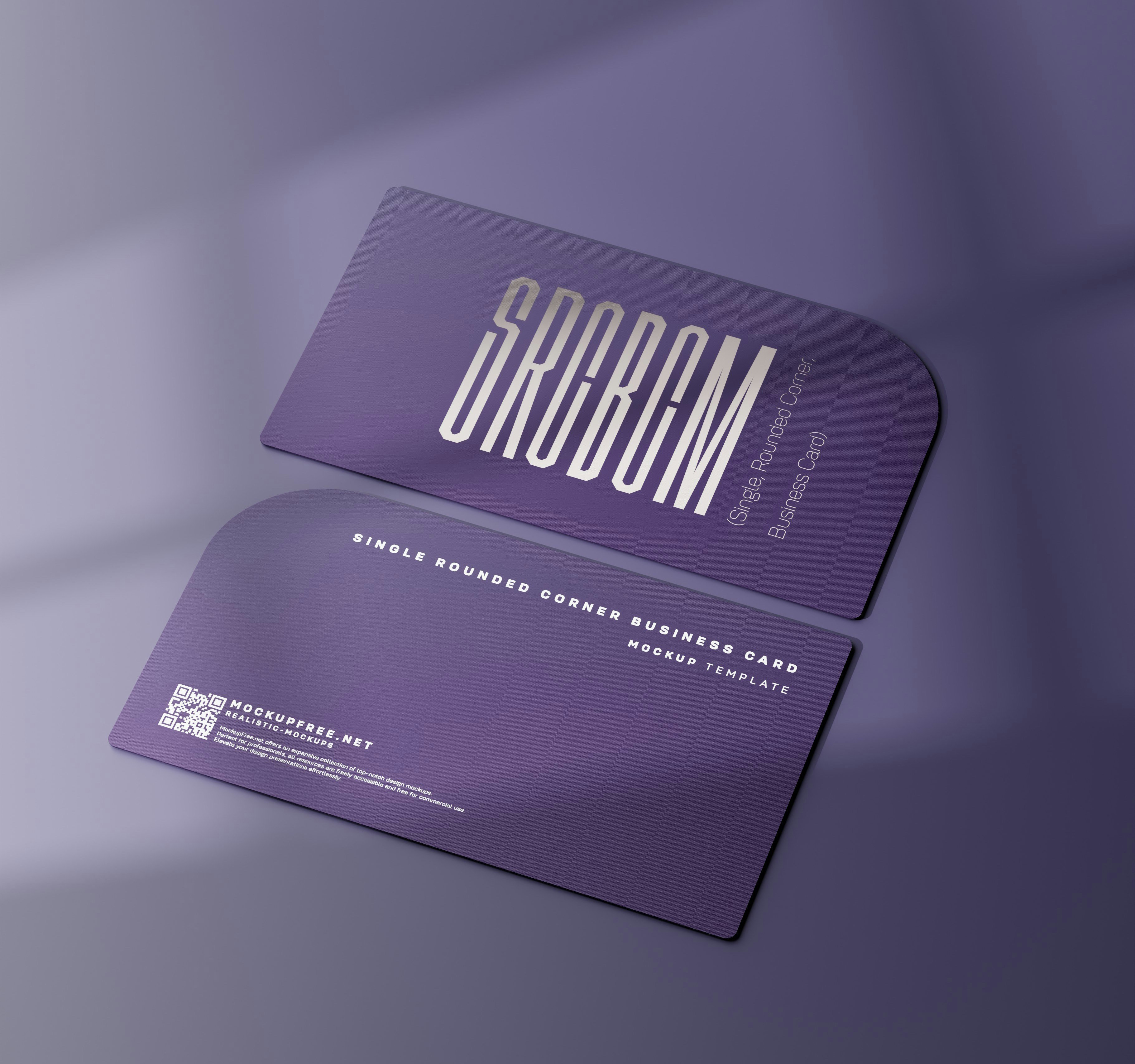 Cartão de visita com faca especial