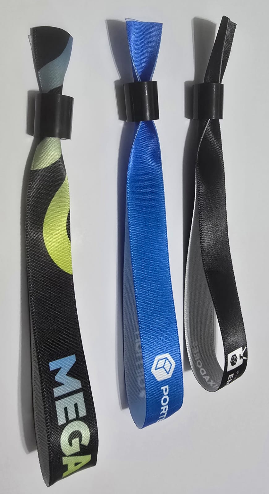 Pulseiras sublimáticas para eventos